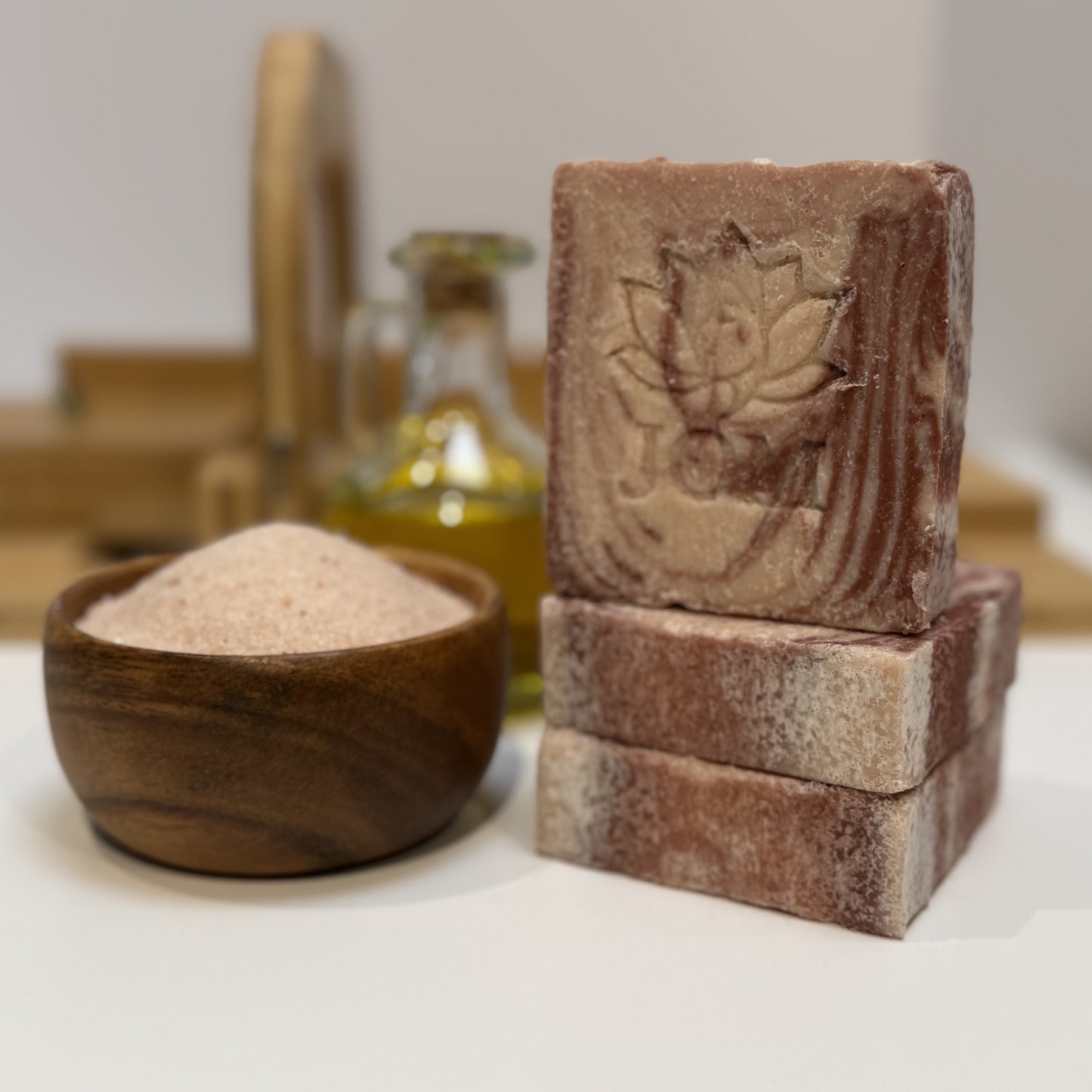 Pink Himalayan Scrub Bar